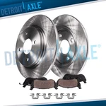 Rear Brake Rotors Ceramic Pads Kit For Mazda MX-5 Miata Fiat 124 Spider. Fixed Price $72.77.