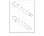 Genuine Mercedes-benz Parts Kit Guide Bolt 000-421-51-74. Fixed Price $48.15.
