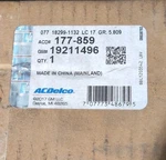 Acdelco Gm Genuine Parts Disc Brake Rotors 19211496. Fixed Price $104.95.