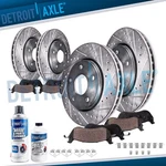 10PC Front Rear Drilled Disc Rotors Brake Pads Kit For Toyota Crown Lexus RZ450E. Fixed Price $237.19.