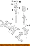 Mazda Oem 04-13 Front-steering Knuckle Spindle Bolt 9YA02120HD. Fixed Price $5.38.