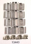 Disc Brake Hardware Kit-rwd Better 13443K. Fixed Price $18.42.