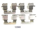 Disc Brake Hardware Kit Better 13560K Fits 2006 Toyota Sienna. Fixed Price $31.99.