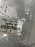 Genuine Oem Rear Disc Brake Pad Shim Kit For Toyota 04946F4010. Fixed Price $19.03.