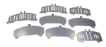 New Oem Mitsubishi Front Disc Brake Pad Shim Kit 4605B909 Outlander Phev 18-22. Fixed Price $34.95.