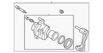 Genuine Mazda Disc Brake Anti-rattle Clip Set GPYB-33-29ZB. Fixed Price $31.81.