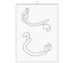 Genuine Bmw Caliper Support Retainer Spring 34-20-8-852-762. Fixed Price $70.19.