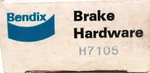 Nors Bendix 7105 1965 Chrysler Newport Rear Brake Hardware Kit. Fixed Price $25.00.