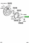 Toyota Genuine 06-18 RAV4 23-25 Gr Corolla Strut Parking Brake 46612-42040 Oem. Fixed Price $35.00.