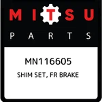 Mitsubishi Shim Set, Fr Brake MN116605, New Genuine Oem Part. Fixed Price $30.20.