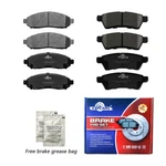 Front & Rear Ceramic Disc Brake Pads For 2005 - 2012 Nissan Pathfinder V6 4.0L. Fixed Price $40.59.