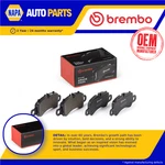 Brake Pads Set P65052 Brembo Genuine Top Quality Guaranteed New. Fixed Price $202.98.