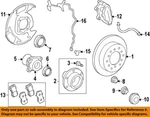 Toyota Oem 16-21 Land Cruiser Front Suspension Brake Components-rotor 4351260210. Fixed Price $107.94.