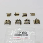 Toyota RAV4 2001-2005 ACA21 Oem Front Disc Brake Fitting Kit 04947-42040. Fixed Price $34.74.