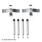 Beck Arnley Disc Brake Hardware Kit For Mercedes-benz 084-1167. Fixed Price $27.11.