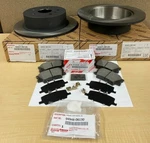 Oem 2012-17 Toyota Camry & 13-18 Avalon Rear Brake Kit Rotors Tcmc Pads Shims. Fixed Price $259.99.