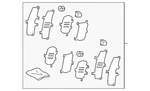 Genuine Toyota Disc Brake Pad Shim Kit 04945-02311. Fixed Price $43.61.