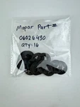 Genuine Mopar Push Nut 6026430 *bag Of 16*. Fixed Price $44.45.