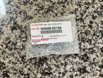 Genuine Toyota Brake Pads Hardware Kit 04948-02150. Fixed Price $25.99.
