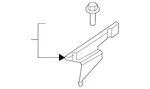 Ford Edge Front Right Hood Hinge Cover Filler Panel FT4Z-5802038-A. Fixed Price $26.28.