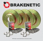 F&r Brakenetic Drill Rotors+ceramic Pads F-sport 356MM 36.44204.21. Fixed Price $630.00.