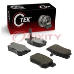 Centric Rear Disc Brake Pad Set For 2002-2015 Honda Civic Braking Stopping Qj. Fixed Price $29.90.