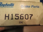 Brake Hardware Kit Raybestos Nos # H15607. Fixed Price $9.88.
