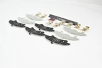 Disc Brake Clip Set Fits Nissan D1080-JE00A, D1083-JE00A, D108M-JE00J. Fixed Price $38.35.