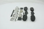 Pad Kit, Disc Brake, Rear Fits Subaru 26632-AG000, 26696-CA000, 26696-SG00. Fixed Price $41.96.