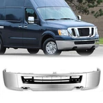 Chrome Steel Front Bumper Face Bar For 2012-2021 Nissan NV1500 NV2500 NV3500. Fixed Price $280.00.