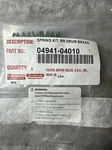 Toyota Drum Brake Shoe Hold Down Kit 04941-04010 Genuine. Fixed Price $45.00.