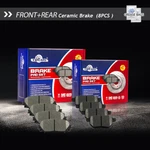 For 2010 - 2022 Toyota Prius Front & Rear Ceramic Disc Brake Pads. Fixed Price $38.76.