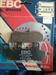 Ebc Front Brake Pads FA157X, Fits 1990-1991 Suzuki DR650S, Carbon Graphite, New. Fixed Price $20.00.
