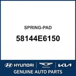 2015-2023 Hyundai Elantra Gt Spring-pad Oem New 58144E6150. Fixed Price $48.06.