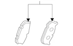 Genuine Mazda Disc Brake Anti-rattle Clip Set GPYA-26-49ZA. Fixed Price $20.20.