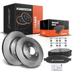 A-premium Front Disc Brake Rotors & Ceramic Pads For Chrysler Pacifica 2004-2008. Fixed Price $143.39.
