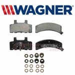 Wagner Qs Front Disc Brake Pad Set For 1988-1991 Chevrolet C1500 Braking Pm. Fixed Price $54.87.