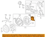 Gm Oem 2016 Spark Ev Rear Suspension Brake Components-anchor 94522014. Fixed Price $57.41.