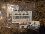 Disc Brake Anti-rattle Clip Set For Various Toyota Vehicles (see Description). Fixed Price $19.99.
