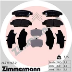 Zimmermann 24979.165.2 Brake Pad Set, Disc For Honda, (dongfeng),. Fixed Price $84.35.