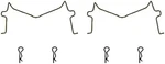 Disc Brake Hardware Kit Dorman HW13003. Fixed Price $18.83.