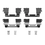 Genuine Dynamic Friction Dfc Disc Brake Hardware Kit 340-76061. Fixed Price $9.72.