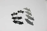 Genuine Toyota 04-10 Sienna Rear Disc Brake Anti Squeal Shim Kit 04946-28020. Fixed Price $23.13.