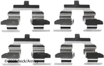Disc Brake Hardware Kit Beck/arnley 084-1776. Fixed Price $51.99.