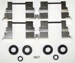 Disc Brake Hardware Kit-gt Better 5867K. Fixed Price $11.00.