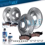 10PC Front Rear Drilled Brake Rotors Pads Kit For MX-5 Miata 124 Spider. Fixed Price $167.14.