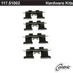 Centric Parts 117.51002 Disc Brake Hardware Kit. Fixed Price $18.31.