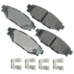 Akebono ACT1114A Proact Ultra Premium Ceramic Disc Brake Pad Kit. Fixed Price $77.99.