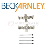 Beck Arnley 084-1965 Disc Brake Hardware Kit Pad Service Repair Ol. Fixed Price $31.04.