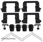 Disc Brake Hardware Kit Beck/arnley 084-1999 Fits 14-17 Nissan Juke. Fixed Price $58.99.